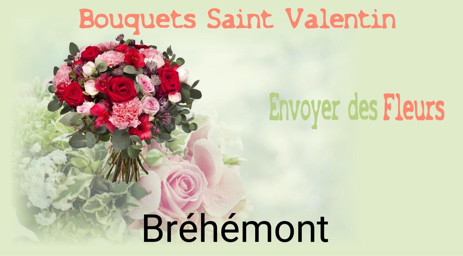 Roses de Saint-Valentin livrées à Bréhémont